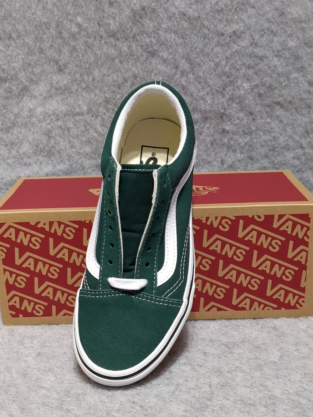 VANS OLD SKOOL SCARAB Theory Emerald GREEN Women’s Sz 7 NIB - Picture 4 of 9